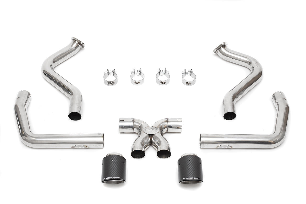 Fabspeed Porsche 981 Cayman GT4 Lightweight Competition Exhaust System (FS.POR.981GT4.CESXX)