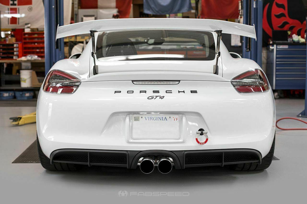 Fabspeed Porsche 981 Cayman GT4 Lightweight Competition Exhaust System (FS.POR.981GT4.CESXX)