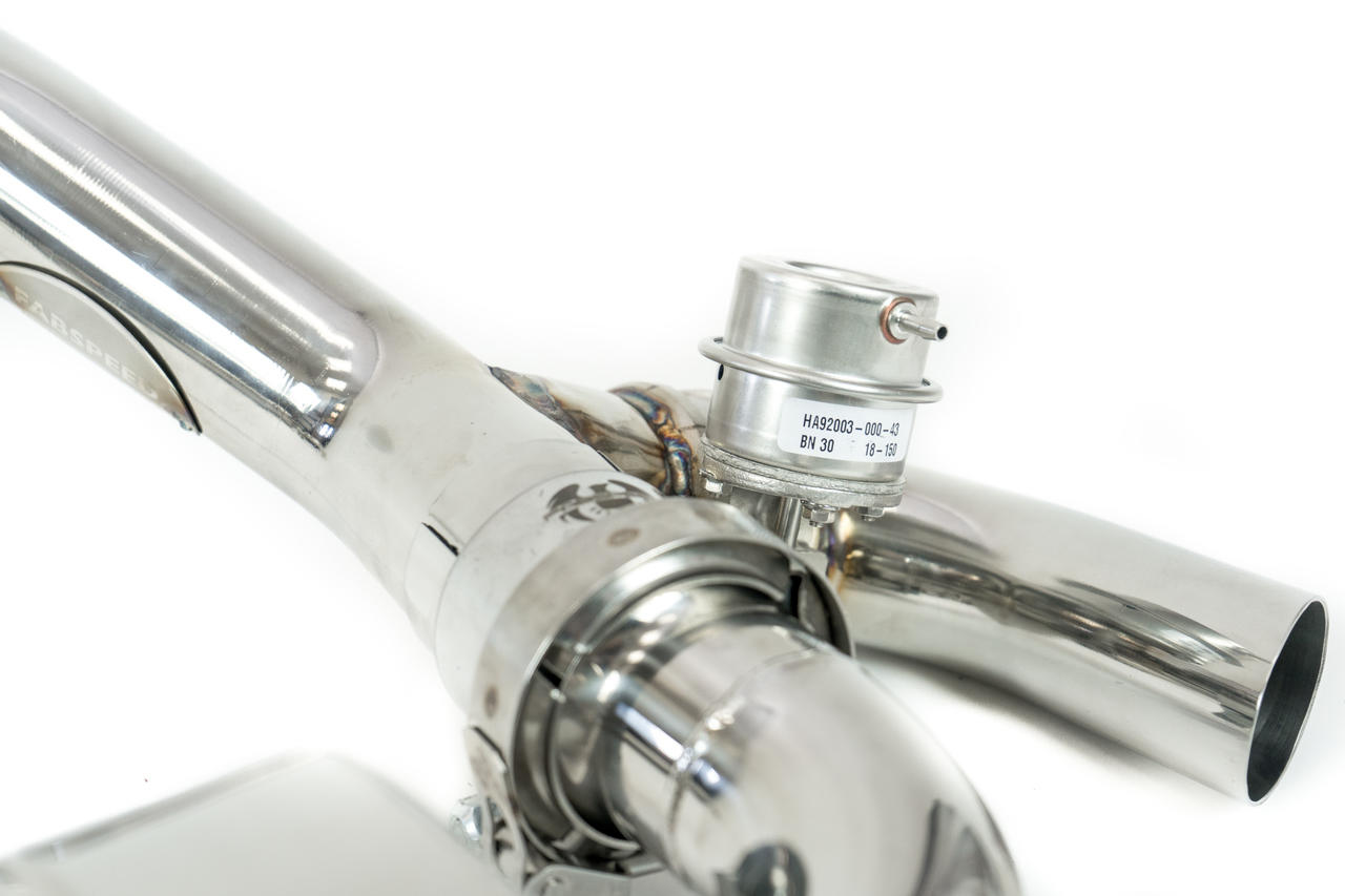Fabspeed Porsche 987.2 Boxster / Cayman, Cayman R, Spyder TrackTec Valved Bypass Exhaust System 2009-2012 (FS.POR.9872.TTCXVC)