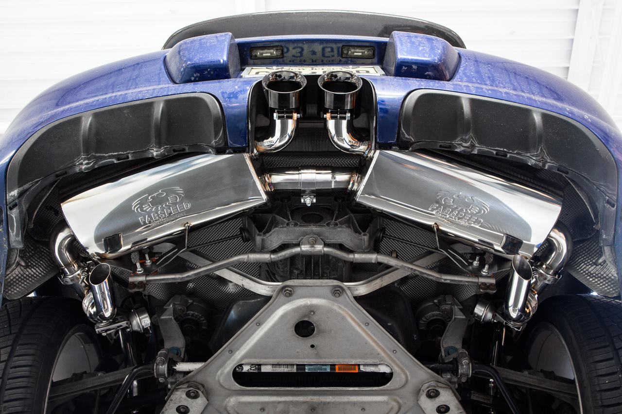 Fabspeed Porsche 987.2 Boxster / Cayman TrackTec Conversion Kit 2009-2012 (FS.POR.9872.TTCKXX)