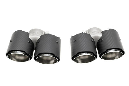 Fabspeed Porsche 991 Carrera Deluxe Quad-Style Tips NON-S / NON-PSE 2012-2016 (FS.POR.991.QDTSXX)