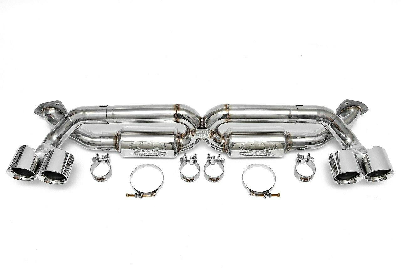 Fabspeed Porsche 991 Carrera Supersport X-Pipe Exhaust System 2012-2016 (FS.POR.991.SSXX)