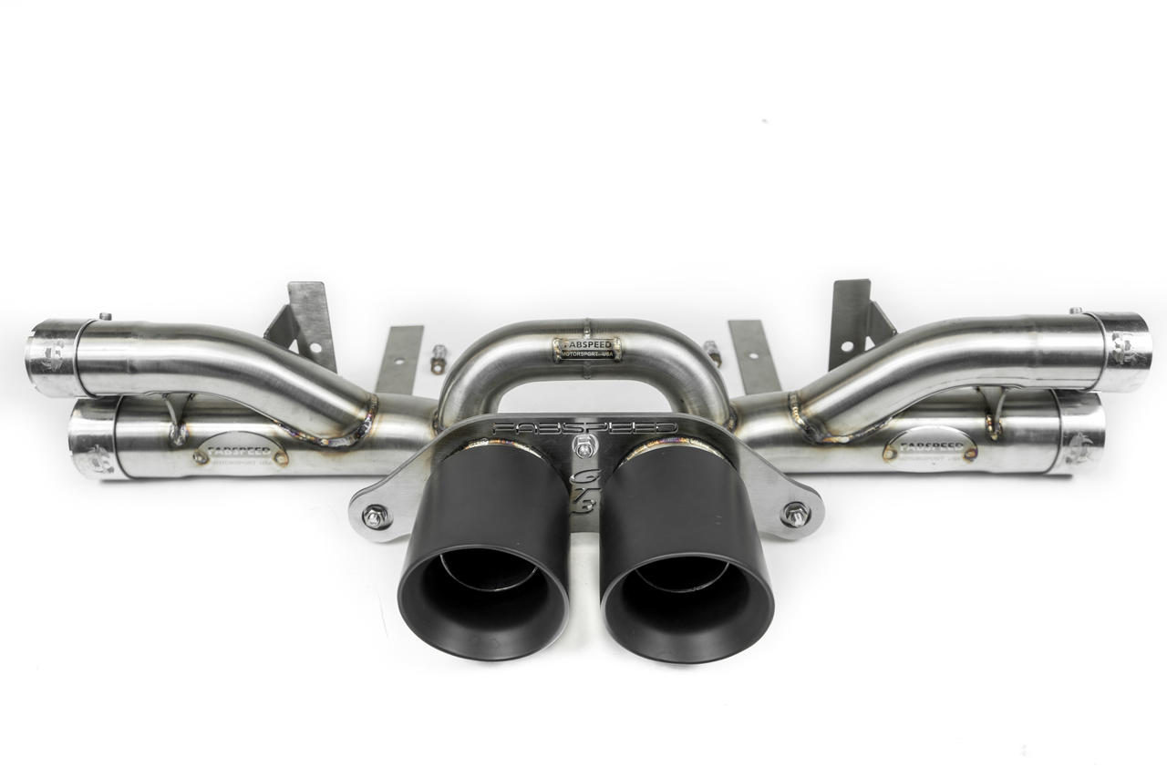 Fabspeed Porsche 991 GT3 / GT3 RS Center Muffler Bypass Pipe 2014-2016 (FS.POR.991GT3.CMBX)