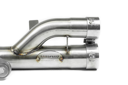 Fabspeed Porsche 991 GT3 / GT3 RS Center Muffler Bypass Pipe 2014-2016 (FS.POR.991GT3.CMBX)