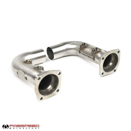 Fabspeed Porsche 991 Turbo / Turbo S Competition Link Pipes 2013-2016 (FS.POR.991T.CB)