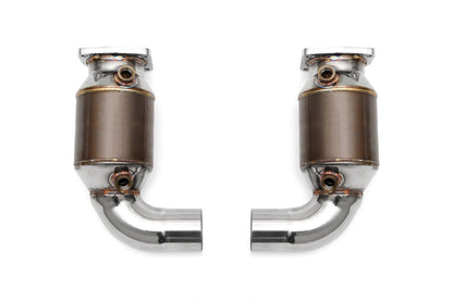 Fabspeed Porsche 991 Turbo / Turbo S Sport Catalytic Converters 2013-2016 (FS.POR.991T.SC)