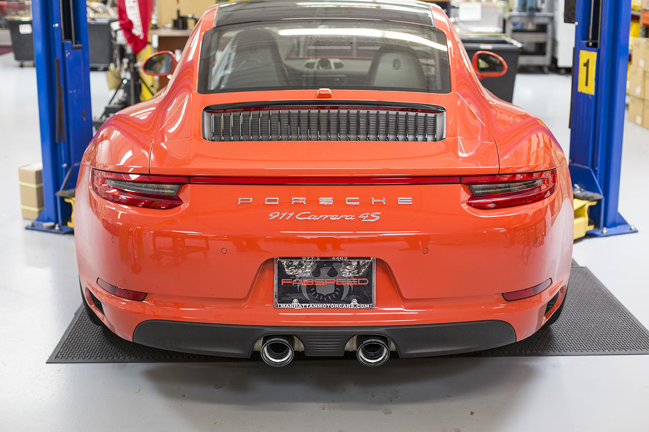 Fabspeed Porsche 991.2 Carrera Deluxe Dual Style Tips for PSE 2017-2019 (FS.POR.9912.PSEDLTXX)