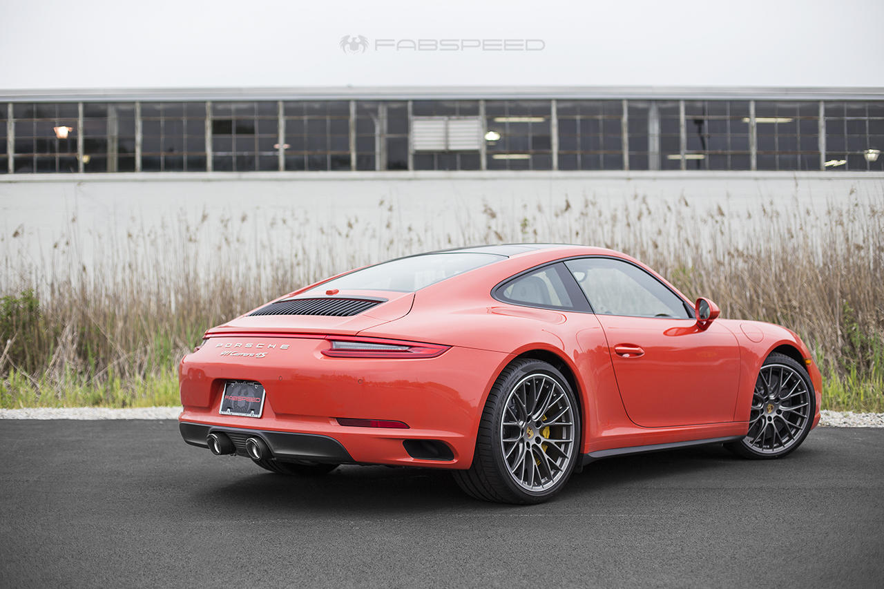 Fabspeed Porsche 991.2 Carrera Deluxe Dual Style Tips for PSE 2017-2019 (FS.POR.9912.PSEDLTXX)