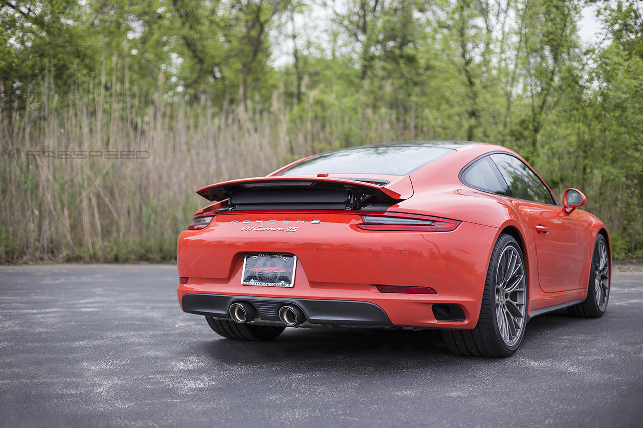 Fabspeed Porsche 991.2 Carrera Deluxe Dual Style Tips for PSE 2017-2019 (FS.POR.9912.PSEDLTXX)