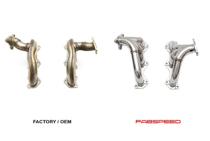Fabspeed Porsche 991.2 Carrera Sport Headers 2017-2019 (FS.POR.9912.SHDR)