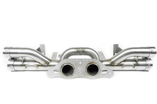 Fabspeed Porsche 991.2 GT3 / GT3 RS Center Muffler Bypass Pipe 2017- 2019 (FS.POR.9912GT3.CMBX)