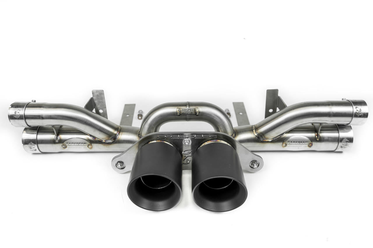 Fabspeed Porsche 991.2 GT3 / GT3 RS Center Muffler Bypass Pipe 2017- 2019 (FS.POR.9912GT3.CMBX)