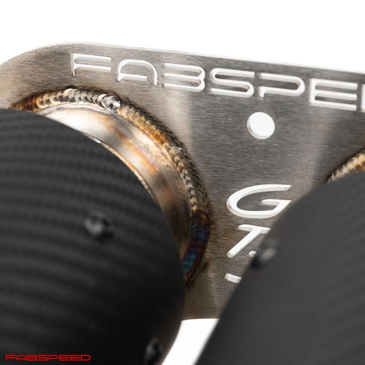 Fabspeed Porsche 991.2 GT3 / GT3 RS Deluxe Dual Style Tips 2017-2019 (FS.POR.9912GT3.DLTXX)