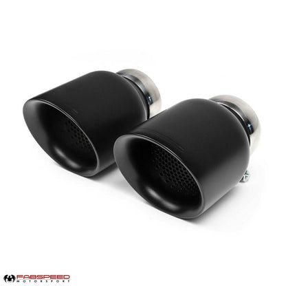 Fabspeed Porsche 991.2 Speedster Deluxe Dual Style Tips 2019-2020 (FS.POR.9912SPEED.DTXX)