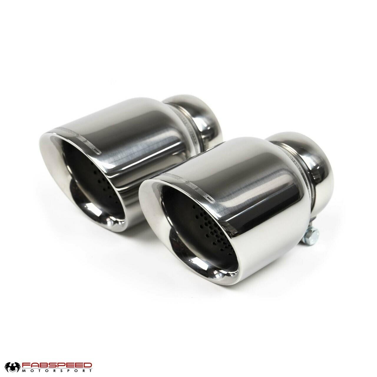 Fabspeed Porsche 991.2 Speedster Deluxe Dual Style Tips 2019-2020 (FS.POR.9912SPEED.DTXX)