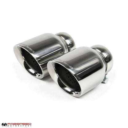 Fabspeed Porsche 991.2 Speedster Deluxe Dual Style Tips 2019-2020 (FS.POR.9912SPEED.DTXX)