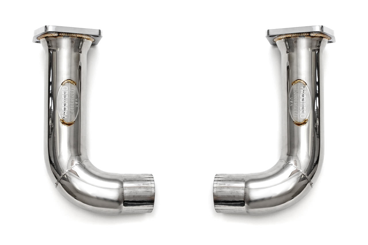 Fabspeed Porsche 991.2 Turbo / Turbo S Competition Link Pipes 2017 Onwards (FS.POR.9912T.CB)