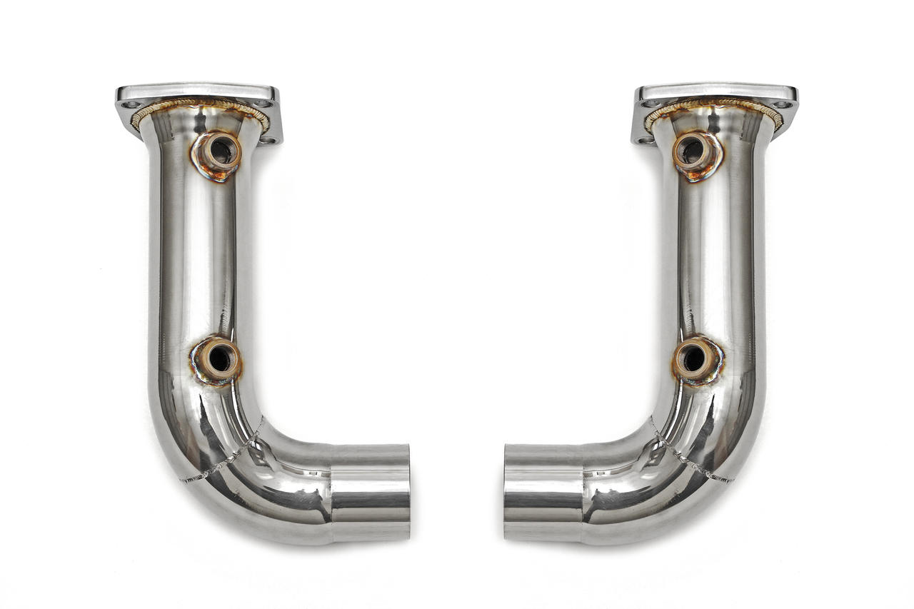 Fabspeed Porsche 991.2 Turbo / Turbo S Competition Link Pipes 2017 Onwards (FS.POR.9912T.CB)