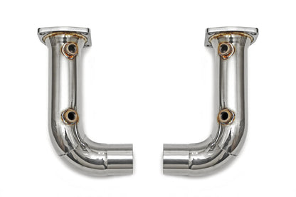 Fabspeed Porsche 991.2 Turbo / Turbo S Competition Link Pipes 2017 Onwards (FS.POR.9912T.CB)