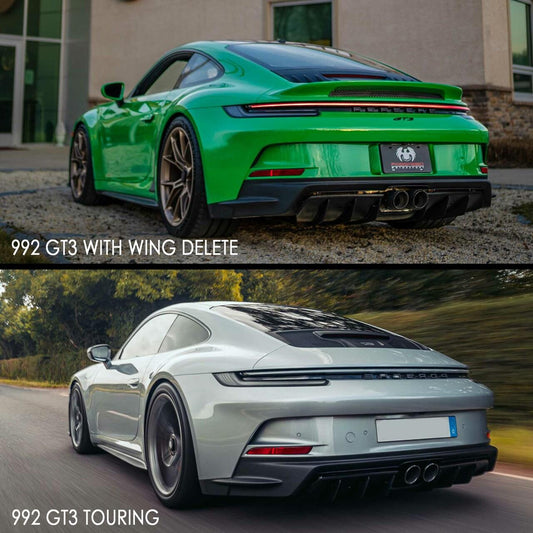 Fabspeed Porsche 992 GT3 Wing Delete Kit 2022 Onwards (FS.POR.992GT3.WD)