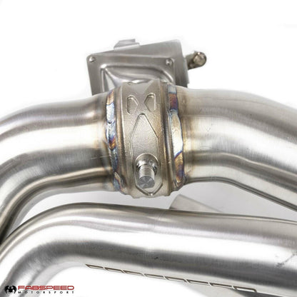 Fabspeed Porsche 992 Twin Turbo / Twin Turbo S Cat-Back Valvetronic Maxflo Exhaust System 2021 Onwards (FS.POR.992T.VLVX)