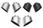 Fabspeed Porsche 993 Carrera Single Wall Oval Bolt-On Tips 993 1994-1998 (FS.POR.993.SWOTXBXX)