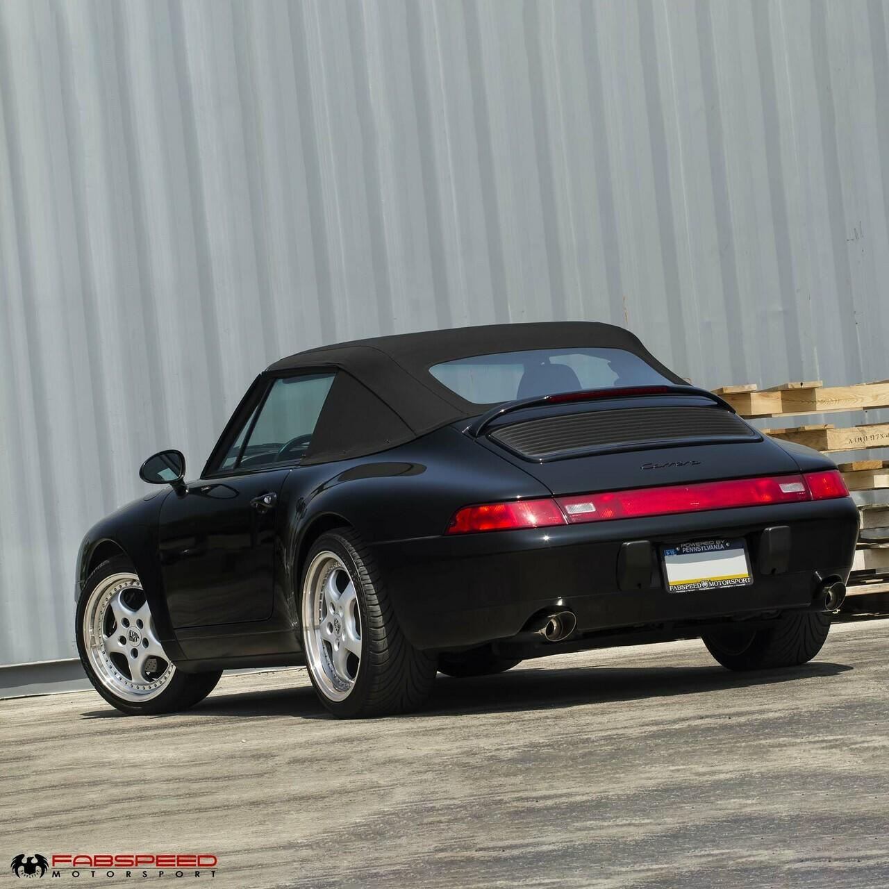 Fabspeed Porsche 993 Carrera Supercup cat-back Exhaust System 1994-1998 (FS.POR.993.SCUP)