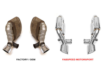 Fabspeed Porsche 993 Turbo Supercup Exhaust System (FS.POR.993T.SCUPXR)
