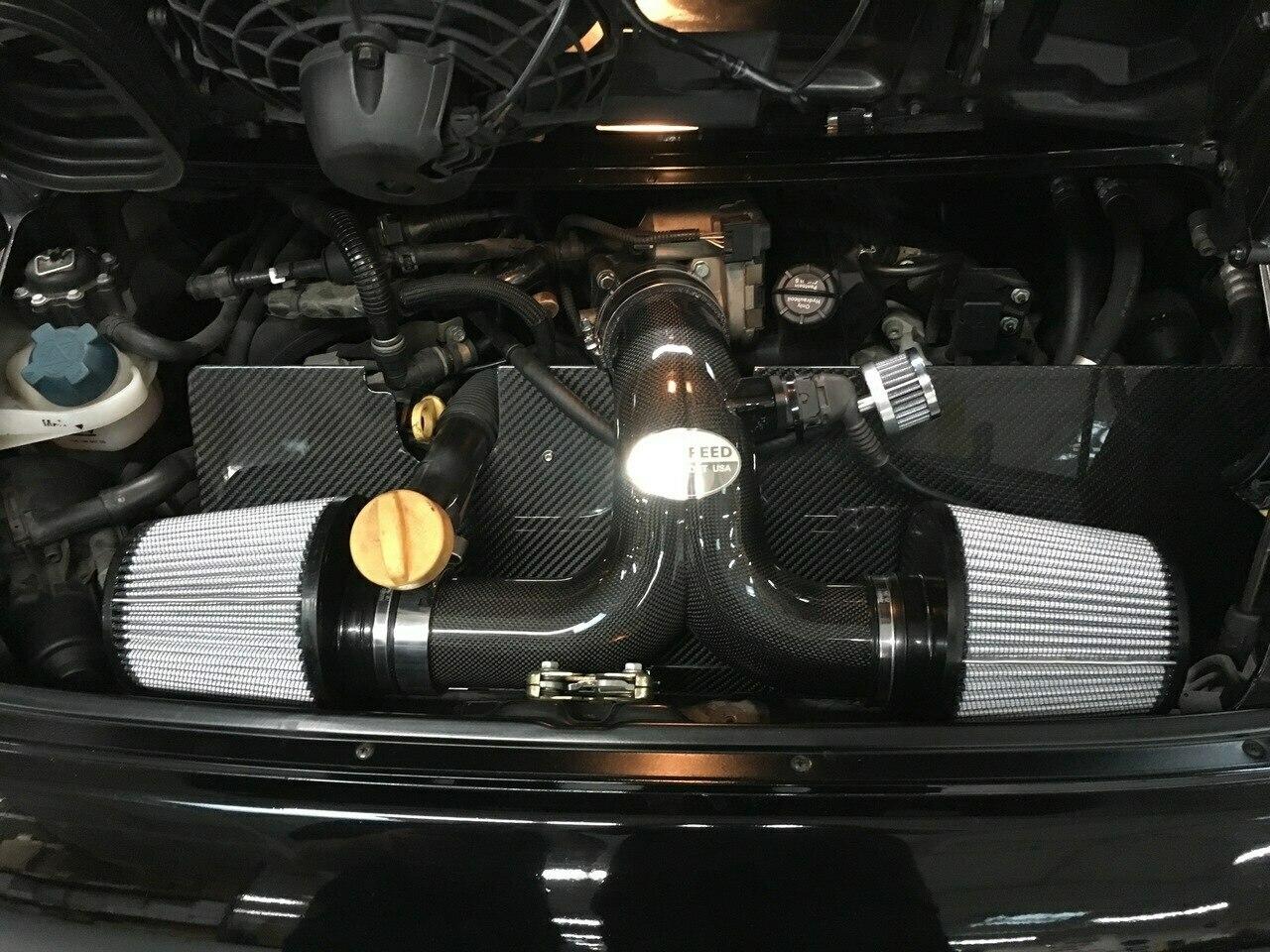Fabspeed Porsche 996 Carrera Carbon Fiber Competition Air Intake System 2000-2004 (FS.POR.996.COMPAIXXX)
