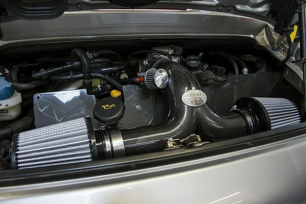 Fabspeed Porsche 996 Carrera Carbon Fiber Competition Air Intake System 2000-2004 (FS.POR.996.COMPAIXXX)