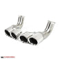 Fabspeed Porsche 996 Deluxe Quad-Style Tips - Long 2002-2004 (FS.POR.996.QDTLX)
