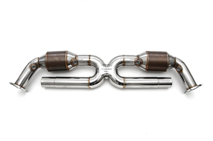Fabspeed Porsche 996 Carrera Sport Catalytic Converter X-Pipe 1999-2004 (FS.POR.996.SCX)