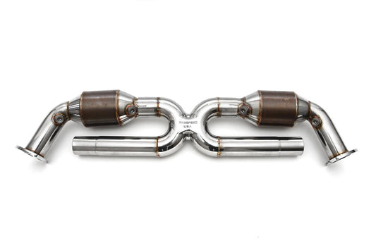 Fabspeed Porsche 996 Carrera Sport Catalytic Converter X-Pipe 1999-2004 (FS.POR.996.SCX)
