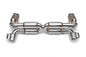 Fabspeed Porsche 996 GT2 70mm Supersport X- Pipe Exhaust System 2001-2005 (FS.POR.996GT2.SSX)