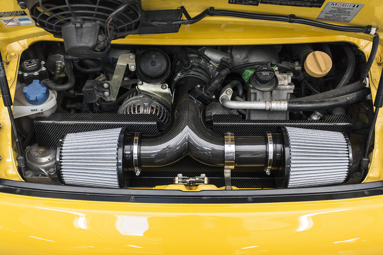 Fabspeed Porsche 996 GT3 Carbon Fiber Competition Air Intake 1999-2005 (FS.POR.996GT3.COMPAI)