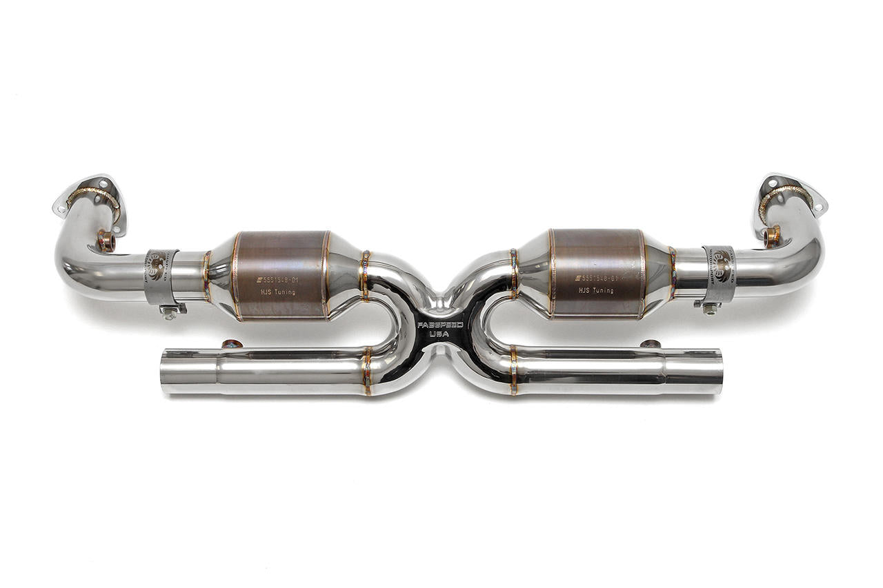 Fabspeed Porsche 996 GT3 Sport Cat X-Pipe 1999-2005 (FS.POR.996GT3.SCX)