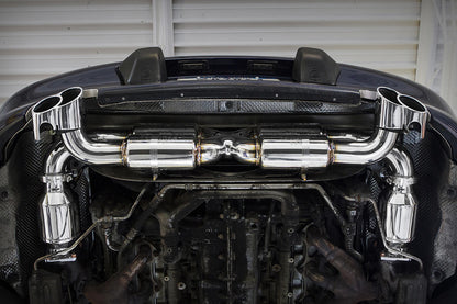 Fabspeed Porsche 996 Turbo Supersport 70mm X-Pipe Exhaust System 2000-2005 (FS.POR.996T.SSXX)