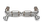 Fabspeed Porsche 996 Turbo Supersport 70mm X-Pipe Exhaust System 2000-2005 (FS.POR.996T.SSXX)