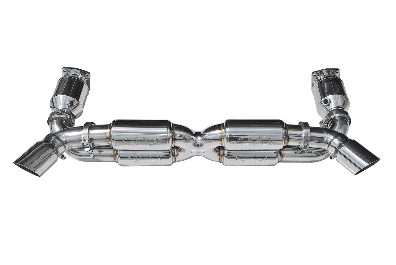 Fabspeed Porsche 997 GT2 Supersport 70mm X- Pipe Exhaust System 2008-2009 (FS.POR.997GT2.SSX)