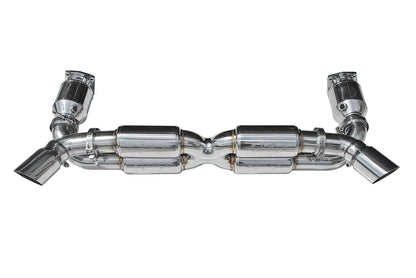 Fabspeed Porsche 997 GT2 Supersport 70mm X- Pipe Exhaust System 2008-2009 (FS.POR.997GT2.SSX)