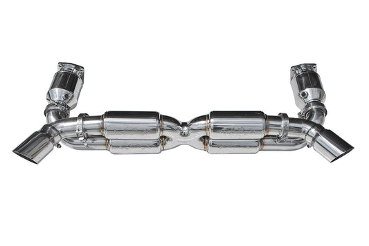 Fabspeed Porsche 997 GT2 Supersport 70mm X- Pipe Exhaust System 2008-2009 (FS.POR.997GT2.SSX)