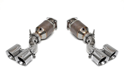 Fabspeed Porsche 997 Turbo Muffler Bypass Exhaust System 2006-2009 (FS.POR.997T.MBXXX)