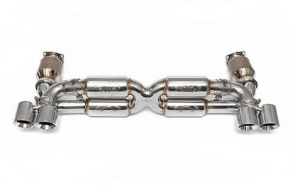 Fabspeed Porsche 997 Turbo Supersport 70mm X-Pipe Exhaust System 2006-2009 (FS.POR.997T.SSXXX)