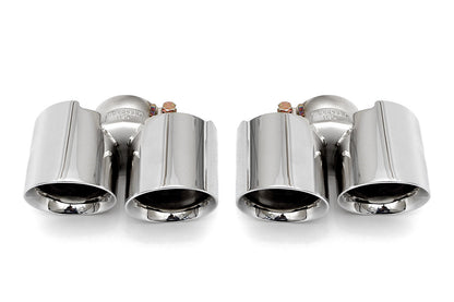 Fabspeed Porsche 997.2 Carrera Deluxe Quad-Style Tips 2009-2012 (FS.POR.9972.QDTX)