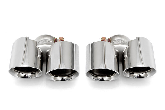 Fabspeed Porsche 997.2 Carrera Deluxe Quad-Style Tips 2009-2012 (FS.POR.9972.QDTX)