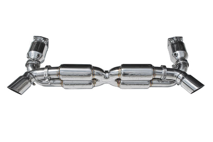 Fabspeed Porsche 997.2 GT2RS 70mm Supersport X-Pipe Exhaust System 2011 (FS.POR.9972GT2RS.SSX)