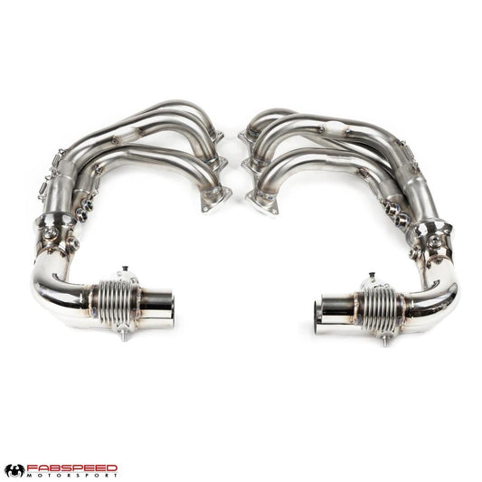 Fabspeed Porsche 997.2 GT3 / GT3 RS Long Tube Competition Race Header System 2010-2011 (FS.POR.9972GT3.LTRHS)