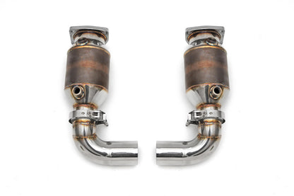 Fabspeed Porsche 997.2 Turbo / Turbo S Sport Catalytic Converters 2010-2012 (FS.POR.9972T.SC)