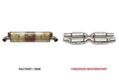 Fabspeed Porsche 997.2 Turbo / Turbo S Supersport X-Pipe X-Pipe Only 2010-2012 (FS.POR.9972T.XP)