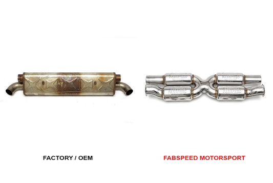 Fabspeed Porsche 997.2 Turbo / Turbo S Supersport X-Pipe X-Pipe Only 2010-2012 (FS.POR.9972T.XP)